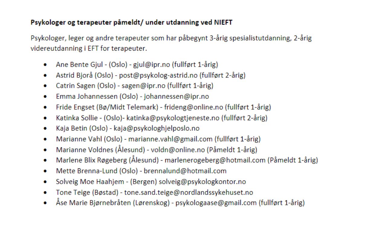 Påbegynt utdannning