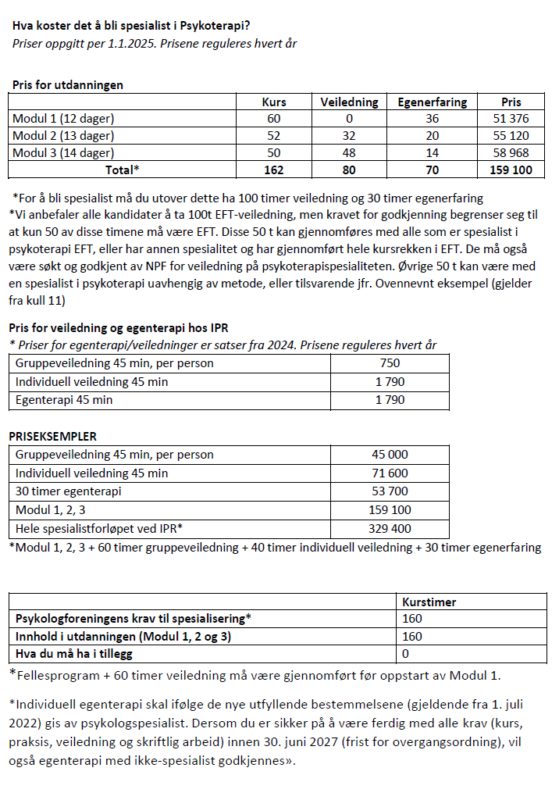  Kull 11 prisoversikt 