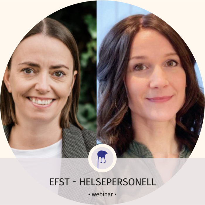 Efst helsepersonell Hanna og Marit B